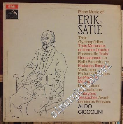 33 LP PLAK VINYL: Piano Music of Erik Satie [1866-1925] played by Aldo