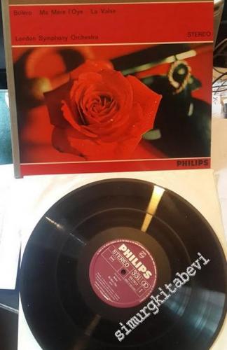 33 LP PLAK VINYL: Ravel, Pierre Monteux, The London Symphony Orchestra - Boléro, Ma Mère L'Oye, La Valse -        1983