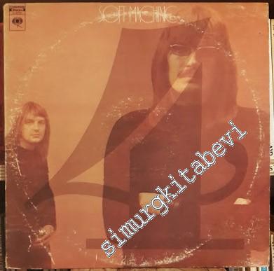 33 LP PLAK VINYL: Soft Machine 4 / Fourth