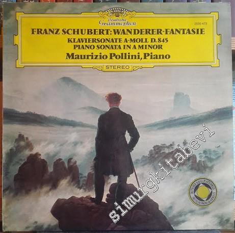 33 LP PLAK VINYL: Wanderer- Fantasie / Klaviersonate a-moll D. 845 - Piano Sonata in A Minor -