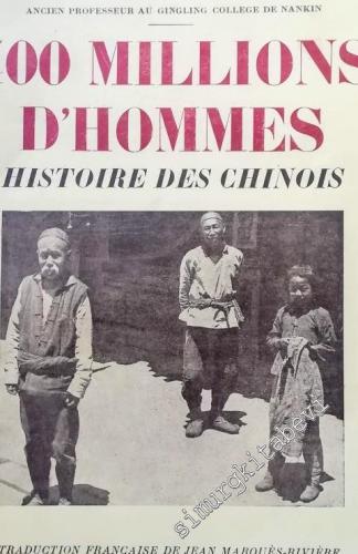 400 Millions d'Hommes Histoire des Chinois -        1936
