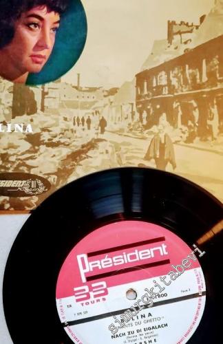 45 RPM SINGLE PLAK VINYL: Belina - Chants Du Ghetto -