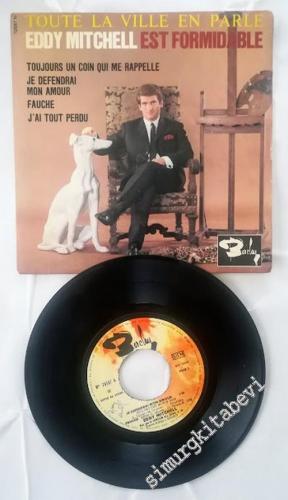 45 RPM SINGLE PLAK VINYL: Eddy Mitchell Accompagné Par Le London All S