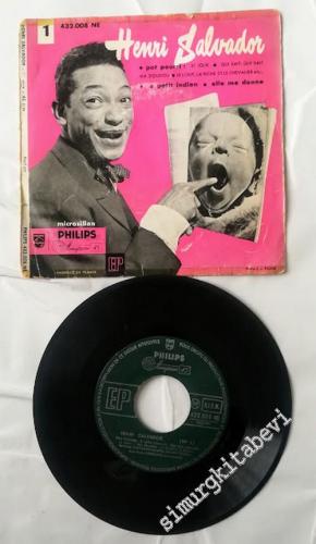 45 RPM SINGLE PLAK VINYL: Henri Salvador - Pot Pourri 1 -        1955