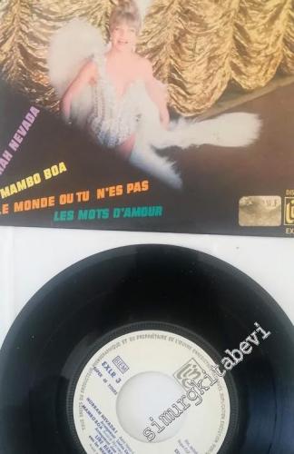 45 RPM SINGLE PLAK VINYL: Line Renaud Et Les What's New – Hurrah Nevad
