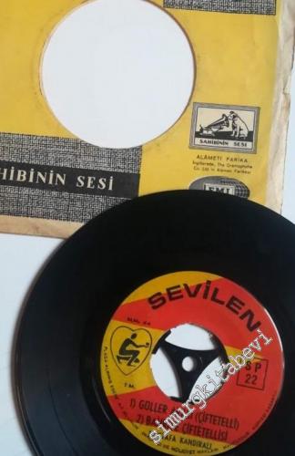45 RPM SINGLE PLAK VINYL: Mustafa Kandıralı - Çiftetelli