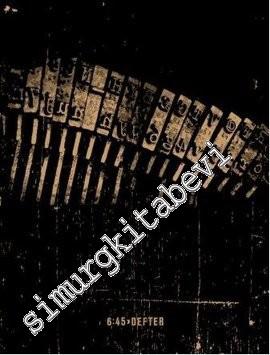 6:45 Defter - XL Boy Çizgili -