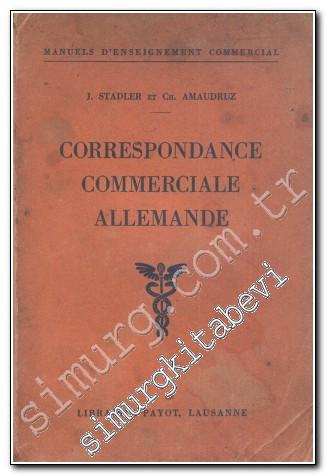 Correspondance Commerciale Allemande - 1946