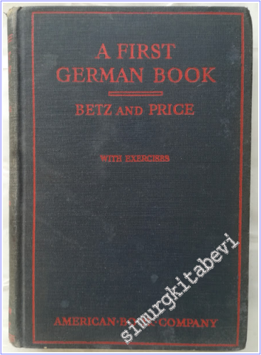A First German Book - With Excercices -        1929