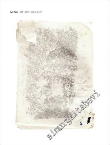 Aç Yazı Dergisi  - Sayı: 7      Mart