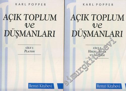 Açık Toplum ve Düşmanları 2 Cilt TAKIM  (1. c. Platon - 2. c. Hegel, Marx ve Sonrası) -
