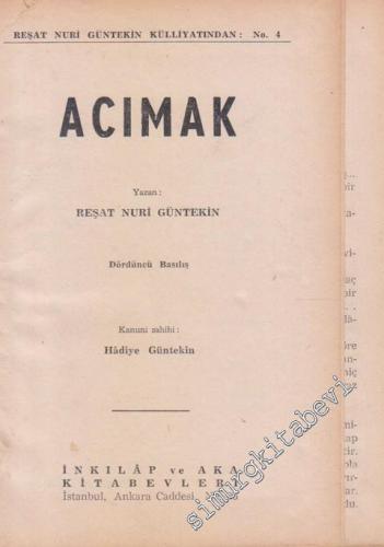 Acımak -