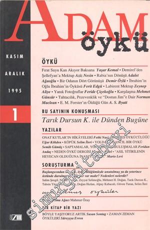 Adam Öykü: İki Aylık Öykü Dergisi - Sayı: 1, Kasım - Aralık 1995