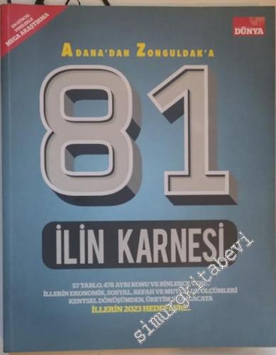 Adana'dan Zonguldak'a 84 İlin Karnesi -        2014