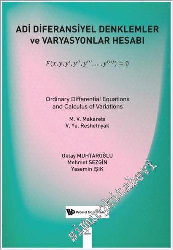 Adi Diferansiyel Denklemler ve Varyasyonlar Hesabı -        2025