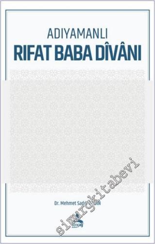 Adıyamanlı Rıfat Baba Divanı -        2025