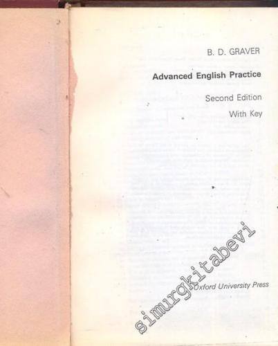 Advanced English Practice: With Key -