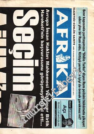 Afrika: İcazetsiz Günlük Gazete - Sayı: 608 2 16 Ağustos 2003