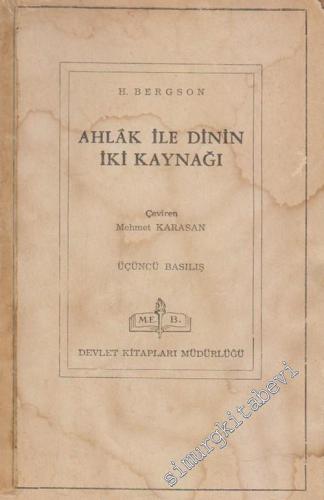 Ahlak ile Dinin İki Kaynağı -        1967