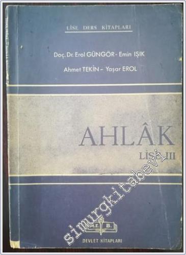 Ahlak - Lise 3  -        1976