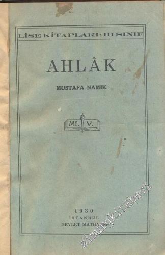 Ahlak -