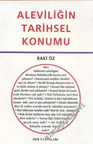 Aleviliğin Tarihsel Konumu -
