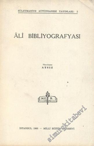 Ali Bibliyografyası -        1968