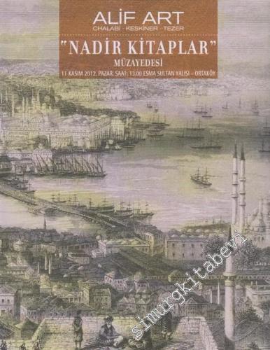 Alif Art: “Nadir Kitaplar” Müzayedesi (11 Kasım 2012) -
