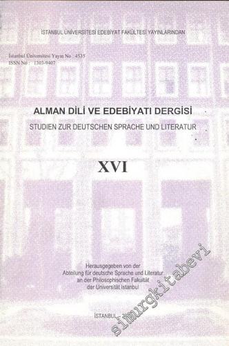 Alman Dili ve Edebiyatı Dergisi = Studien Zur Deutschen Sprache und Literatur - Sayı: 16, Yıl: 2004