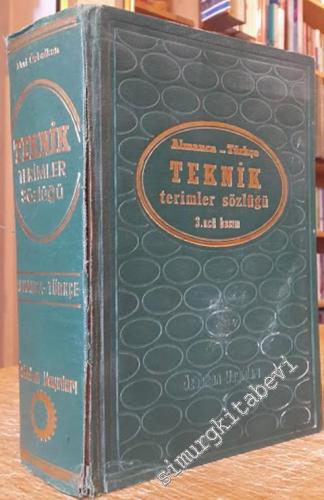 Almanca - Türkçe Teknik Terimler Sözlüğü -