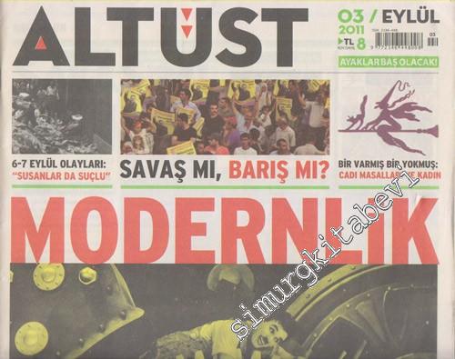 Altüst Dergisi - Sayı: 3      Eylül