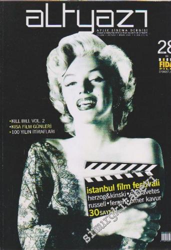 Altyazı Aylık Sinema Dergisi - Dosya: Martin Scorsese - Sayı: 28      Nisan