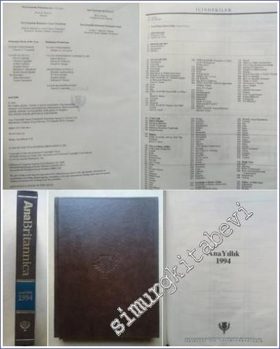 Ana Britannica Ansiklopedisi Ana Yıllık 1994 -        1994