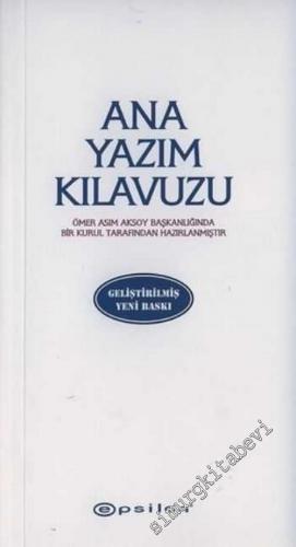 Ana Yazım Kılavuzu     -        2012