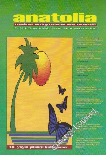 Anatolia Turizm Araştırmaları Dergisi  -     10  Mart - Haziran