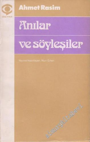 Anılar ve Söyleşiler -        1983