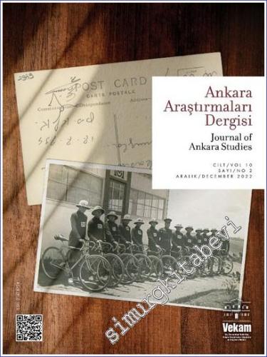 Ankara Araştırmaları Dergisi 20 = Journal of Ankara Studies - Sayı: 2 