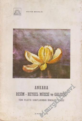 Ankara Resim, Heykel Müzesi ve Galerisi: Türk Plastik Sanatlarından Örnekler Sergisi 22 Kasım 1976 -