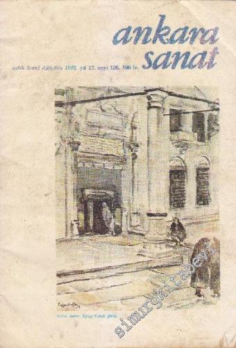 Ankara Sanat Aylık Plastik Sanatlar Dergisi - Sayı: 196 Yıl: 17 Ağusto