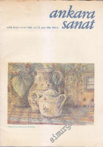 Ankara Sanat Aylık Plastik Sanatlar Dergisi - Sayı: 200    Yıl: 17  Aralık