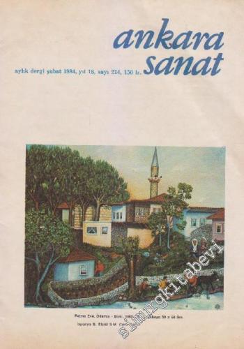 Ankara Sanat Aylık Plastik Sanatlar Dergisi - Sayı: 214    Yıl: 18  Şubat