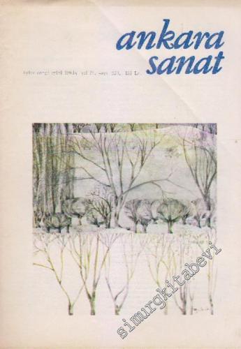 Ankara Sanat Aylık Plastik Sanatlar Dergisi - Sayı: 221    Yıl: 12  Eylül