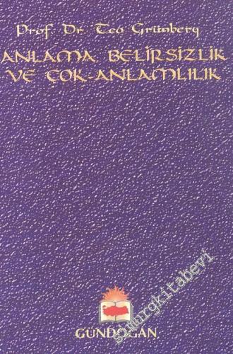 Anlama Belirsizlik ve Çok - Anlamlılık -        1999