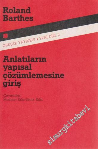Anlatıların Yapısal Çözümlemesine Giriş -