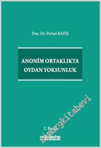 Anonim Ortaklıkta Oydan Yoksunluk (Ciltli) -        2025