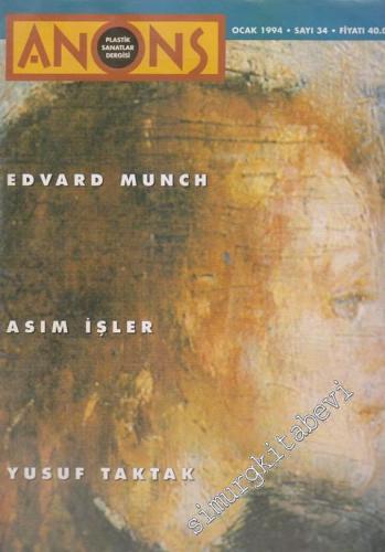 Anons Plastik Sanatlar Dergisi - Dosya: Edvard Munch - Asım İşler - Yu
