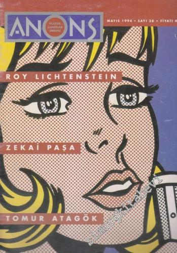 Anons Plastik Sanatlar Dergisi - Dosya: Roy Lichtenstein - Zekai Paşa 