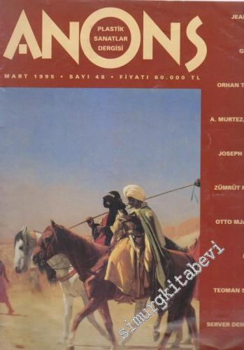 Anons Plastik Sanatlar Dergisi - Sayı: 48      Mart