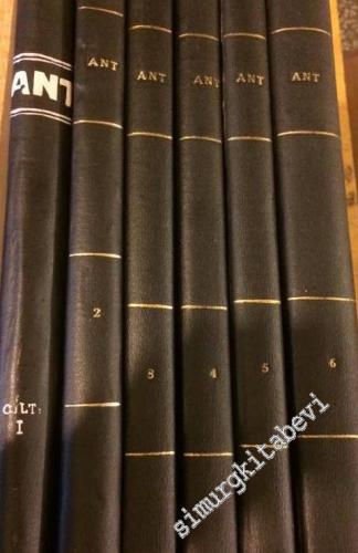 Ant Haftalık Dergi; Sayı: 1 - 173; Yıl: 3  Ocak 1967 - 21 Nisan 1970; 6 Cilt TAKIM -