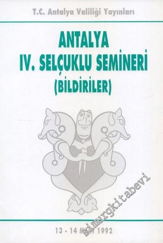 Antalya 4. Selçuklu Eserleri Semineri -
